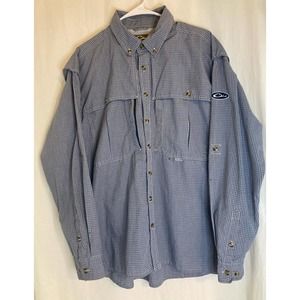 Drake Mens Long Sleeve Button Down Shirt Size‎ M